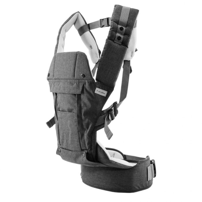 Haenim 9+ Hipseat Baby Carrier, available in Black, Silver and Pink - Gendongan Bayi Hipseat Korea