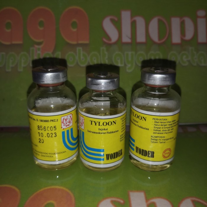 TYLON 20ML obat snot pilek ngorok ayam burung ~ lto601