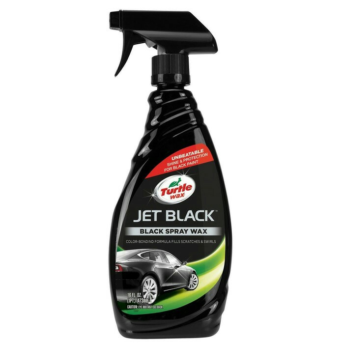 Wax Mobil - Wash Mobil - Ac Cleaner Mobil Turtle Wax Jet Black Spray Wax Produk Terbaik