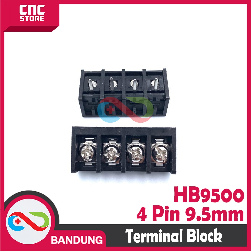 TERMINAL BLOCK HB9500 4 PIN 9.5MM