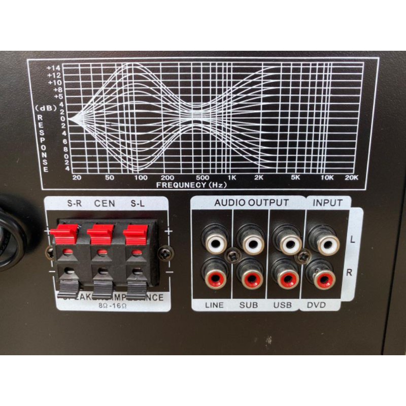 Power mixer 8 Channel LAAD LD-1008B Bluetooth usb sd effect vocal