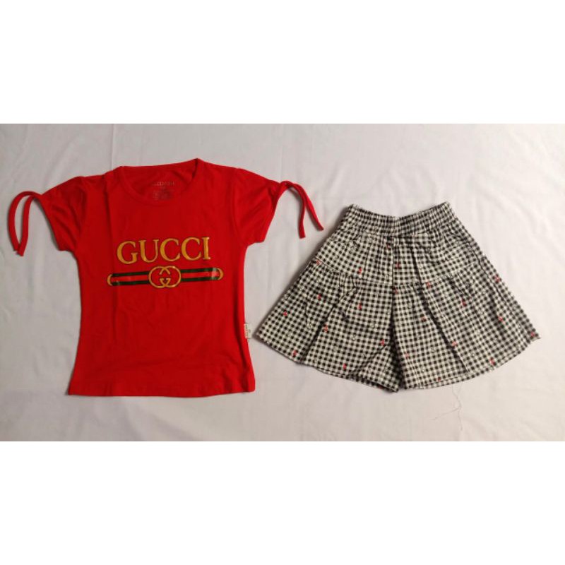 BAJU GUCCI ANAK ONE SET
