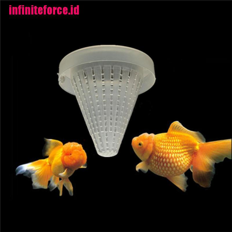 4pcs Aquarium Red Worm Feeder Cone Feeding for Fish Tank Angel Fish Discus Fish