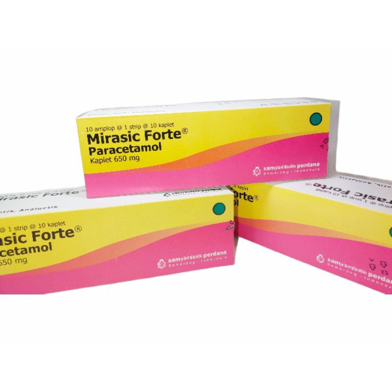 Mirasic Forte 650 Mg Tablet Sampharindo