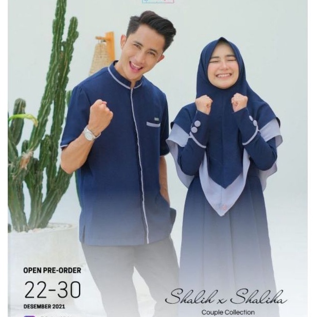 Moslem Ori Sarimbit Couple Shalih Shaliha By Sister Hijab (Ready Please Cekstok)