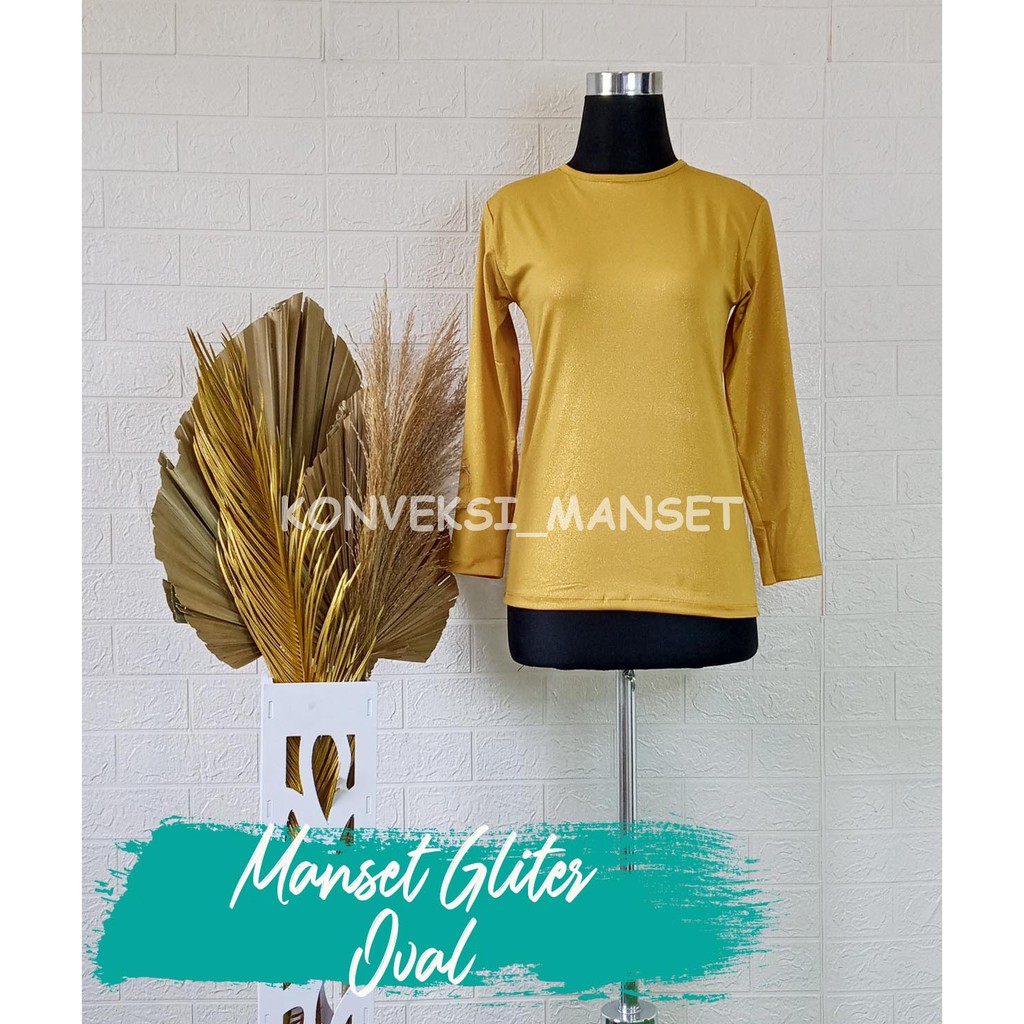 PROMO DISKON BAJU MANSET GLITER OVAL BAHAN SPANDEK PREMIUM MANSET NIKAH WISUDA TUNANGAN BISA COD/TERMURAH