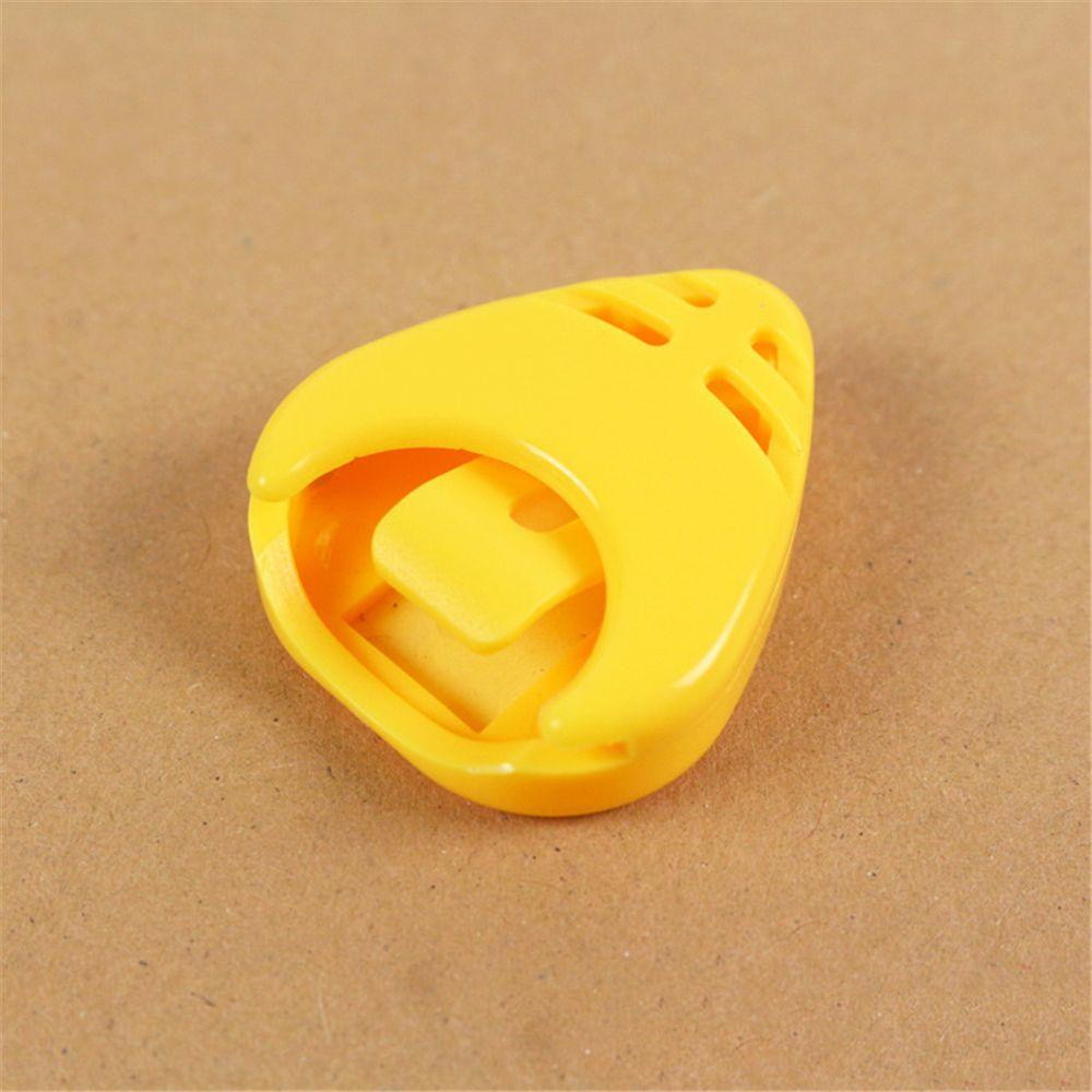 [Elegan] Holder Pick Gitar Nyaman Acak Plectrum Guitar Pick Plectrum Holder Case Penyimpanan Cepat Pick Mediator