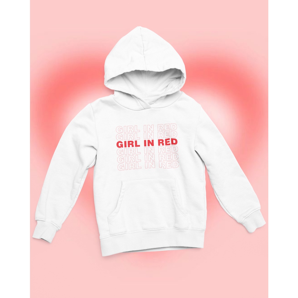Girl in Red Hoodie or Sweater Women - Girl in Red Titles Hoodie