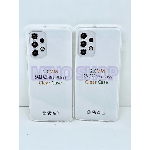 SOFTCASE TRANSPARAN SAMSUNG A23 PREMIUM CLEAR SOFTCASE