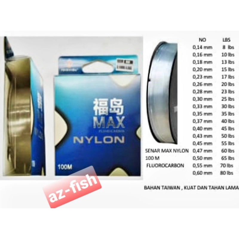senar FUKUSHIMA MAX NYLON