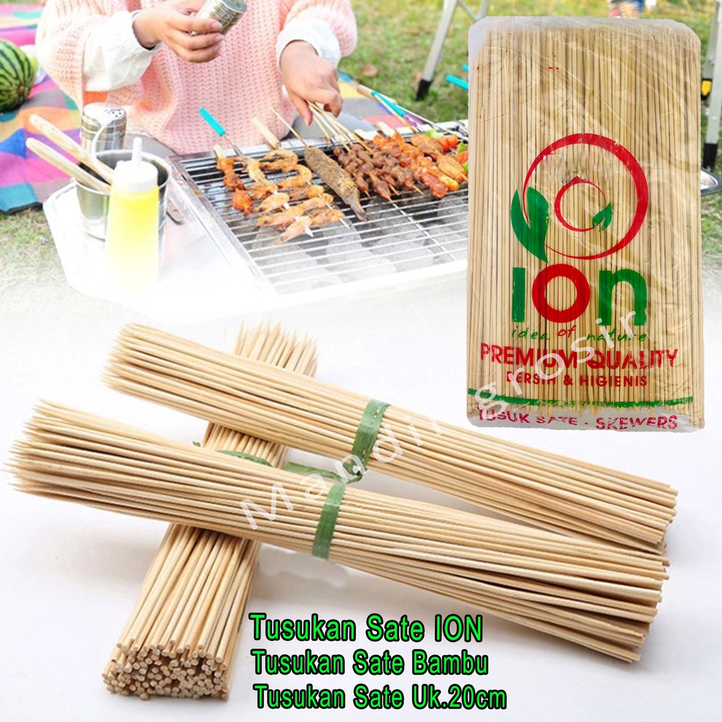 Tusukan Sate ION *Tusukan * Tusukan Sate Bambu * 20cm