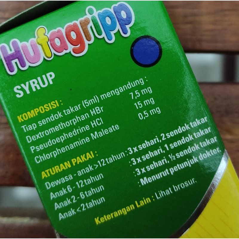 Hufagripp Hijau BP / Obat Batuk dan Pilek