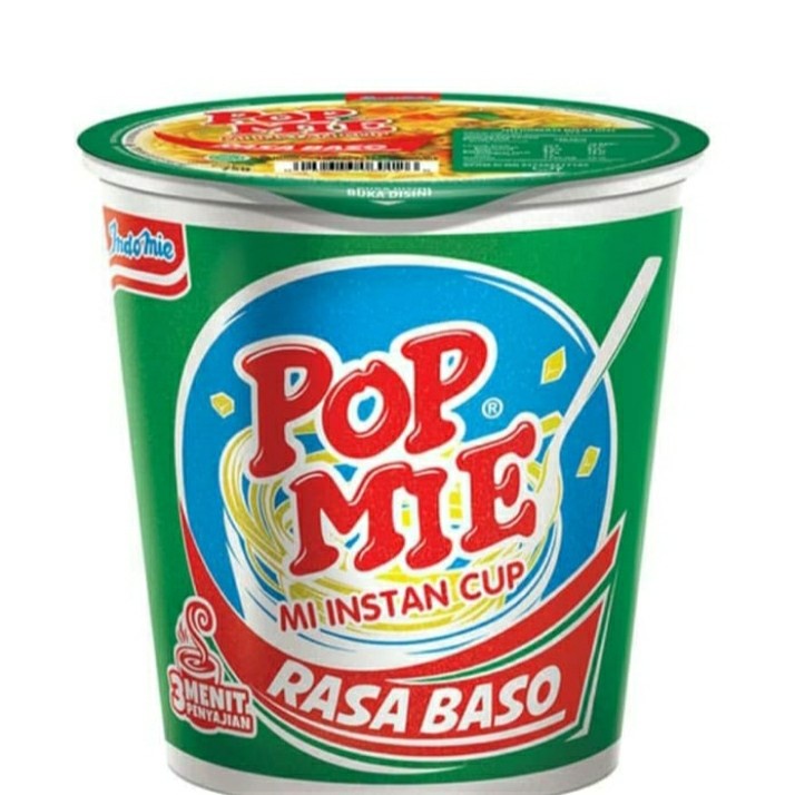

Pop mie Cup Rasa Baso
