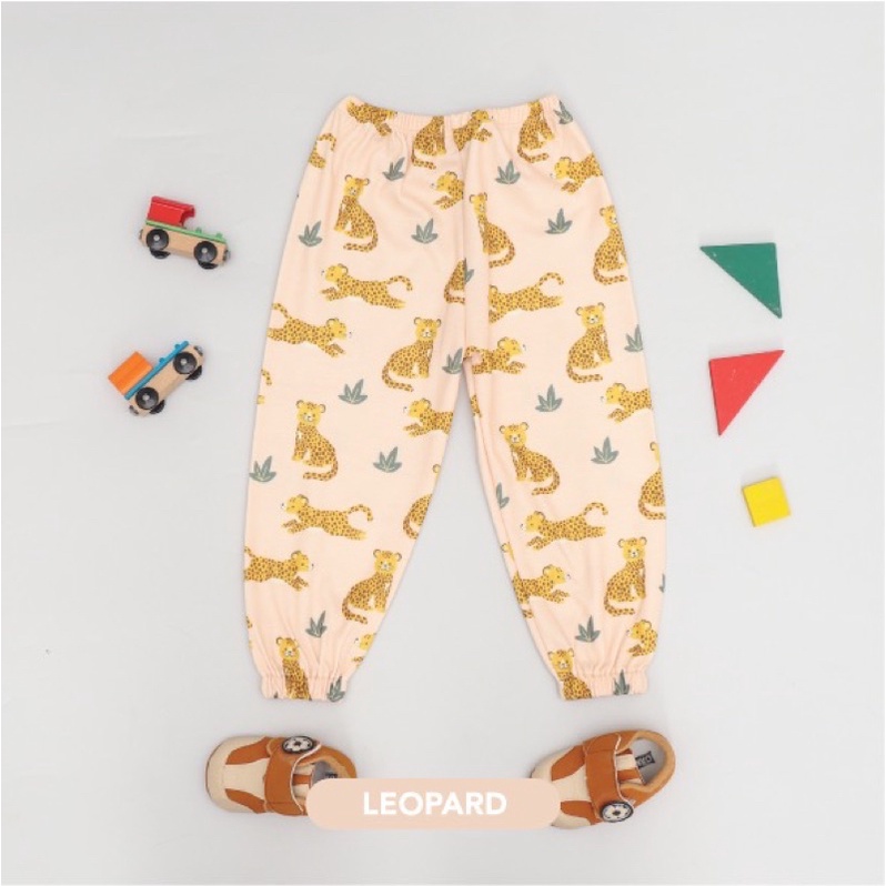 Mooi Printed Jogger Pants - Celana Jogger Anak 1 Pcs