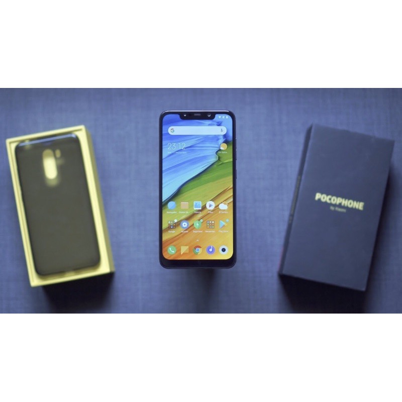XIAOMI POcOPHONE F1 TAM Ram 6/64gb fullset mulusGaransi resmi ada bonus