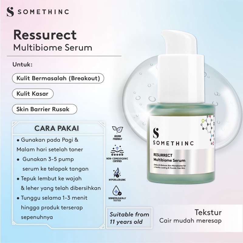 SOMETHINC Resurrect Multibiome Serum 20ml