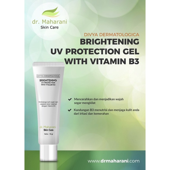 dr Maharani Skin Care DD Brightening UVP with Vitamin B3