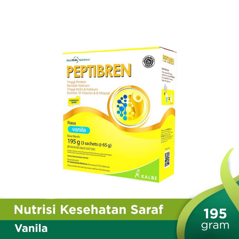 

PEPTIBREN VANILA 195 G NUTRISI KESEHATAN SARAF