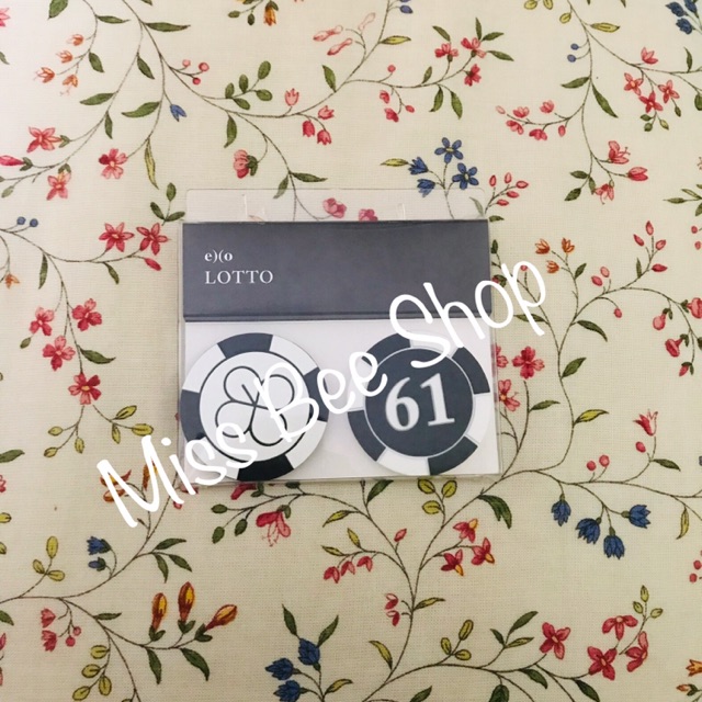 Official EXO LOTTO Rubber Mangnet Chanyeol. Original SUM MARKET