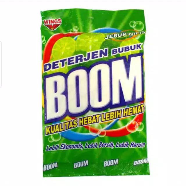 DETERGEN BUBUK BOOM JERUK NIPIS 315gr KUALITAS HEBAT LEBIH HEMAT - marketstoreID