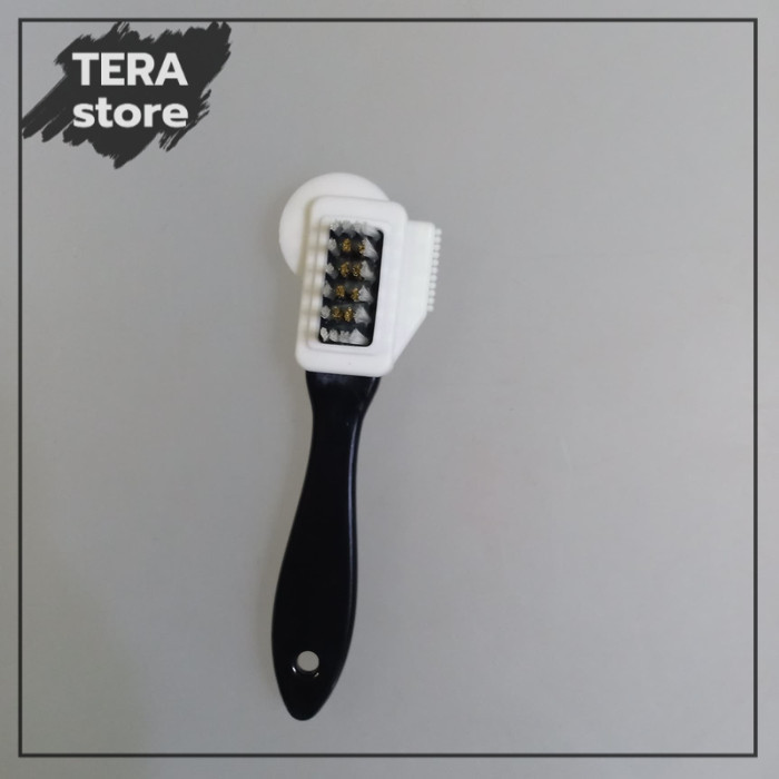 DAISO Suede brush sikat sepatu suede sikat sepatu kulit suede