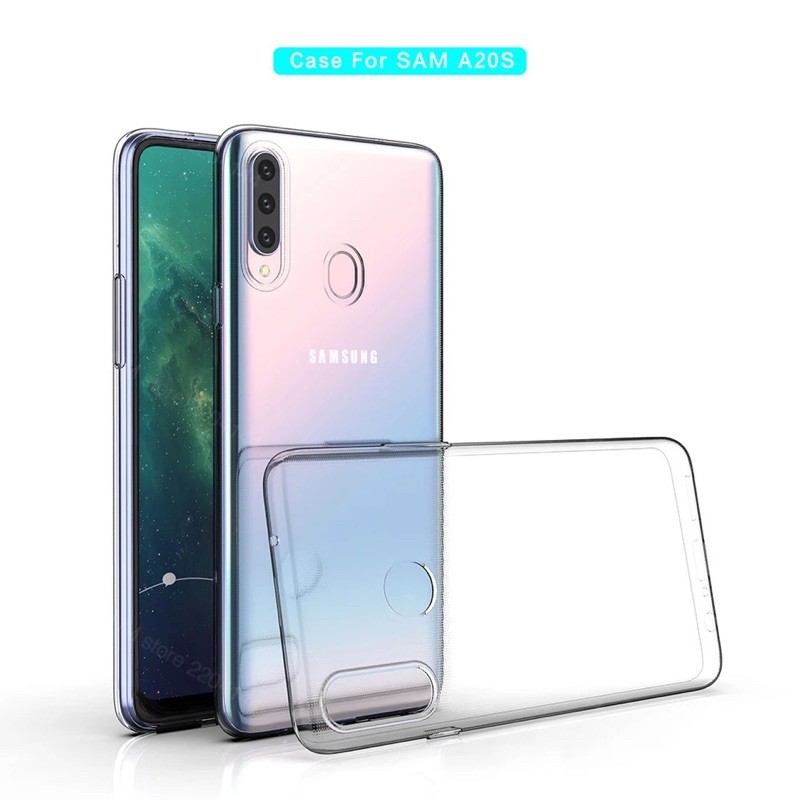 CASING COVER SARUNG SAMSUNG GALAXY A10 A20 A30 A50 A70 A10S A20S A30S A50S A70S Soft Case TPU Bening Transparan