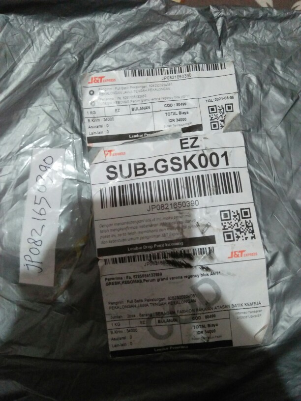 Maura Couple -sania Ruffle Batik Couple