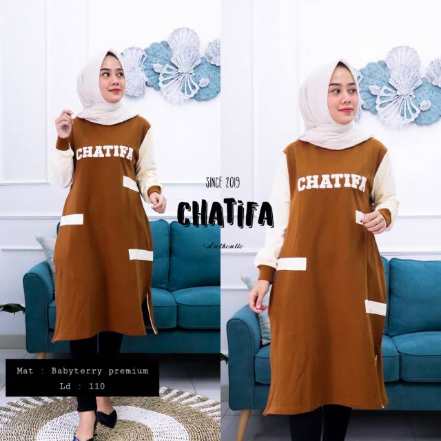 Tunik CHATIFA terbaru/tunik CH
