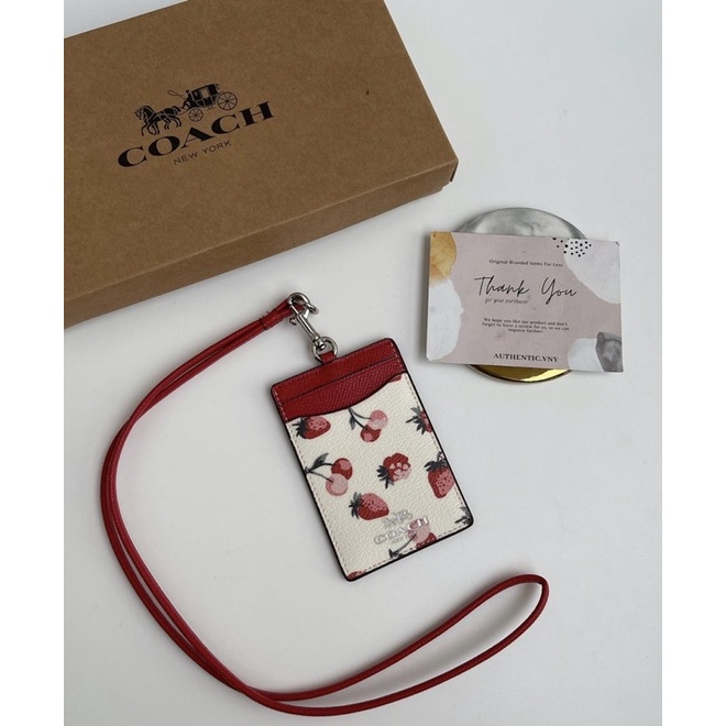 

[READY STOCK] Coach Signature Lanyard