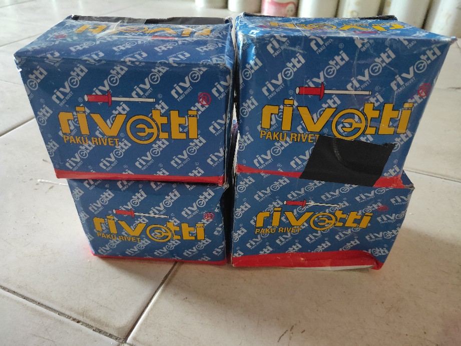 Paku Rivet 435 Rivetti.. 1000pcs Paku Rivet Rivetti Type 435