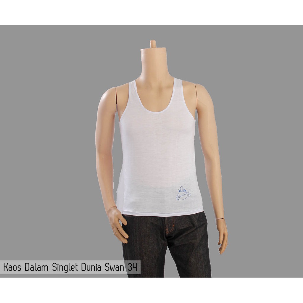 Kaos Singlet Swan brand Original Swan Kaos Dalam Pria Kaos Singlet Swan Brand Katun