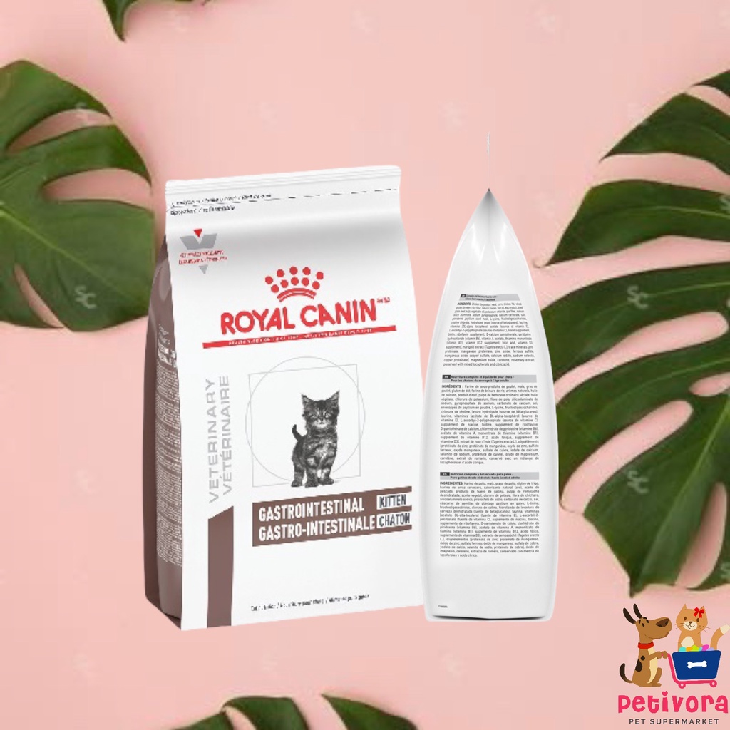Jual Royal Canin Vet Gastrointestinal Gastro Intestinal Kitten 2Kg RC ...
