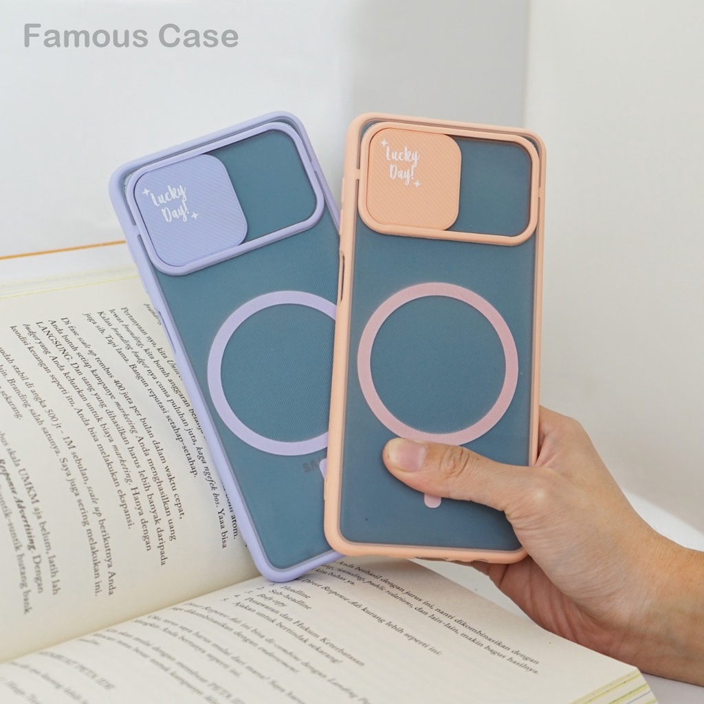 SG02 Softcase Slide Karakter Vivo Y12 Y20 Y30 Y53s Y21 Y33s Y91c Y91 Y95 Y71 Softcase Vivo - Case pe