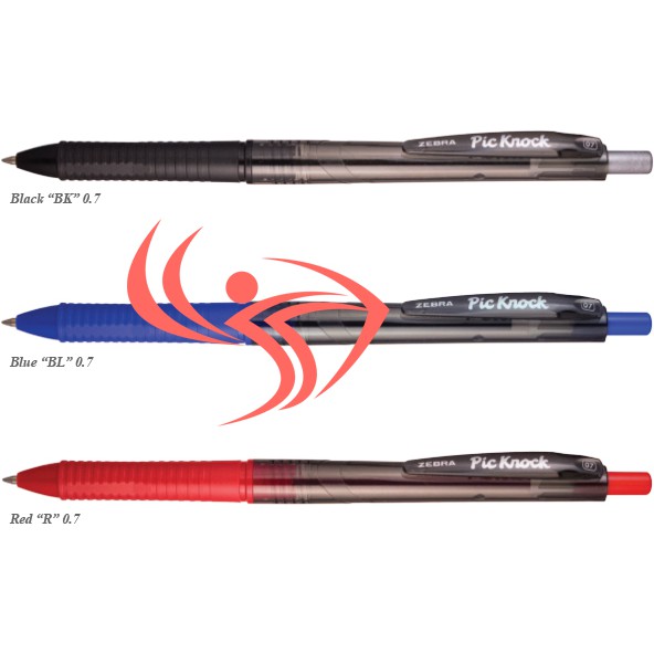 

Ballpoin zebra Pic Knock 0.7 mm
