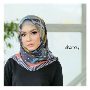 Dijual Original Deenay Bueno Voal Printed Scarf Diskon
