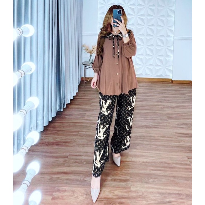 COD// CARINA SET BY DST COLLECTION // SETELAN TERBARU DST-A8