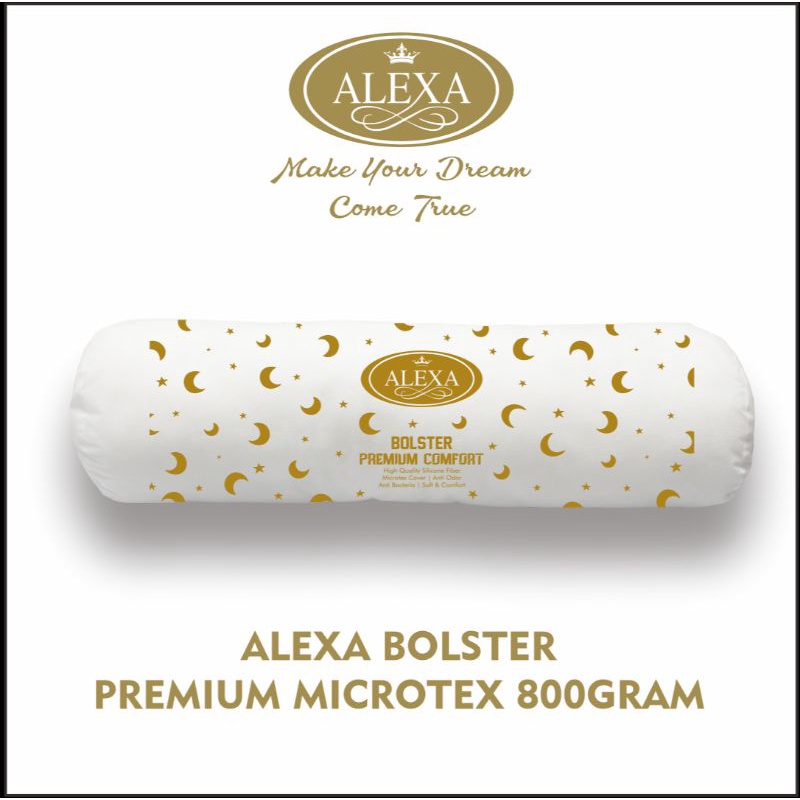 ALEXA Bantal Guling Hotel Microtex 800Gram