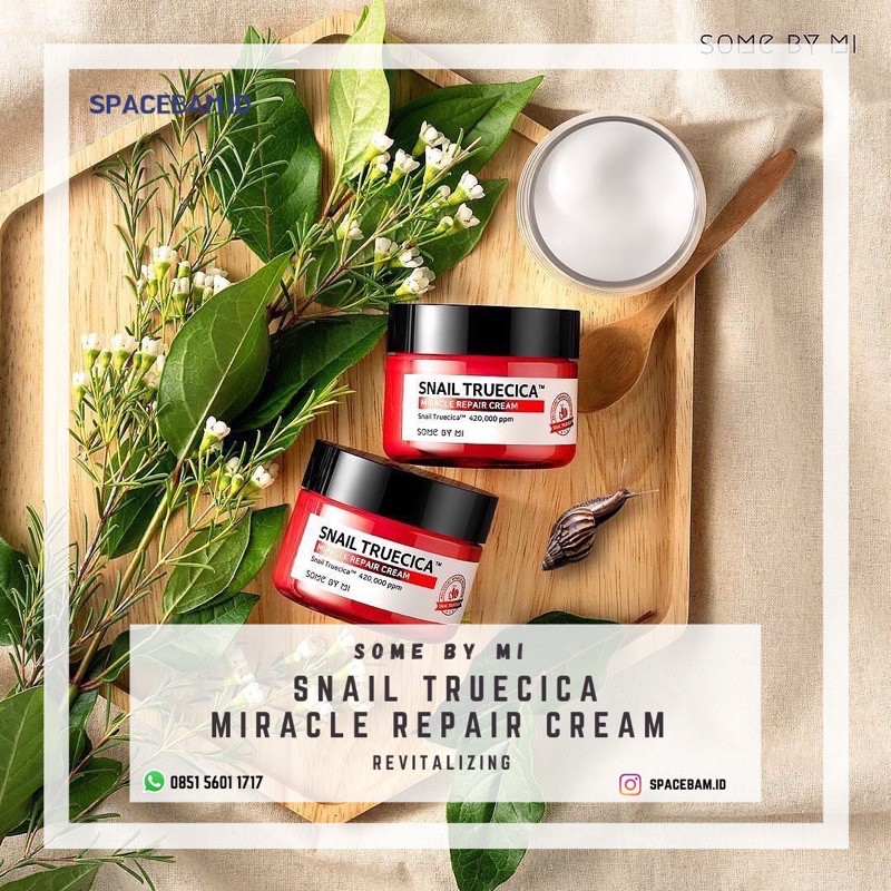 SOME BY MI Snail Truecica Miracle Repair Cream [Somebymi Snail Truecica Cream]