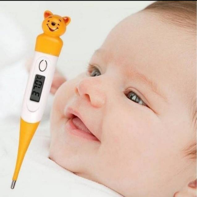 Thermometer Karakter Thermometer Digital Pengukur Suhu Badan anak