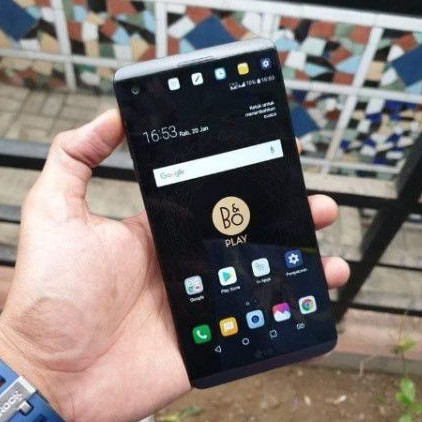 LCD LG V20 ORIGINAL 100% (COPOTAN) PLUS FRAME