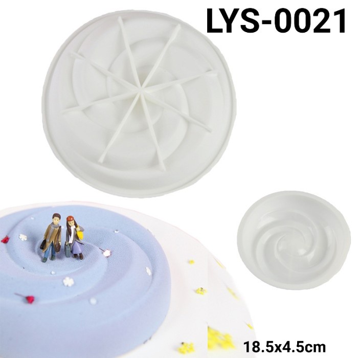 

LYS-0021 CETAKAN LOYANG SILIKON PUDING MIRROR MOUSSE CREAM CAKE EKSKLUSIF