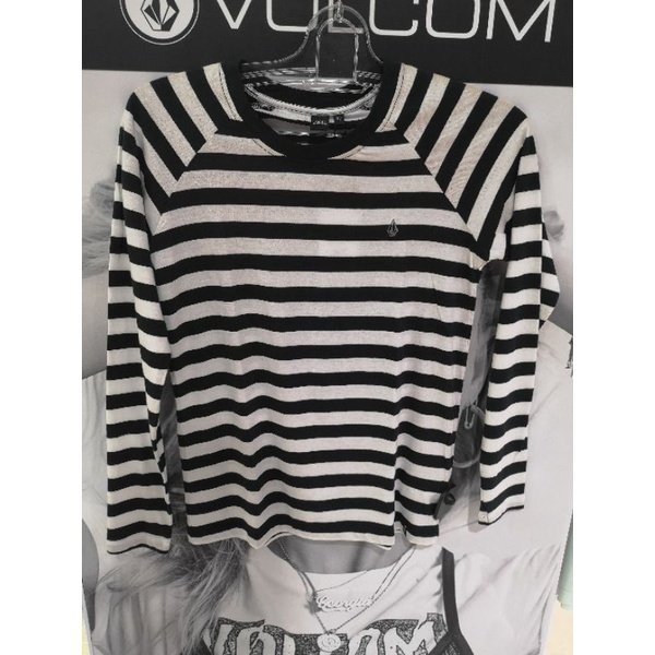 Kaos Volcom Lengan Panjang Wanita Original Sale