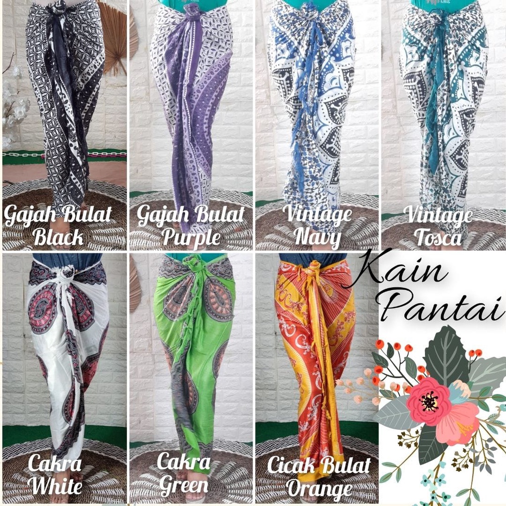 KAIN PANTAI BALI STEM SARUNG PANTAI - KS-1