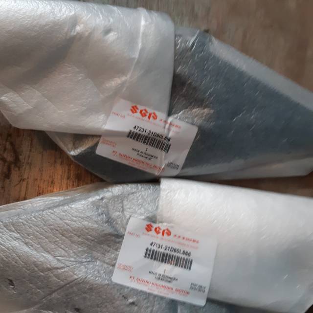 Body cover sirip satria 2 tak lumba