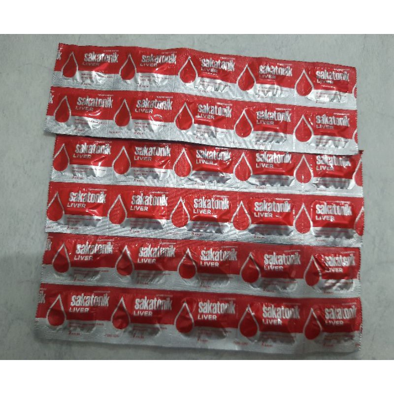 Sakatonik Liver Strip 10 kaplet 10 tablet
