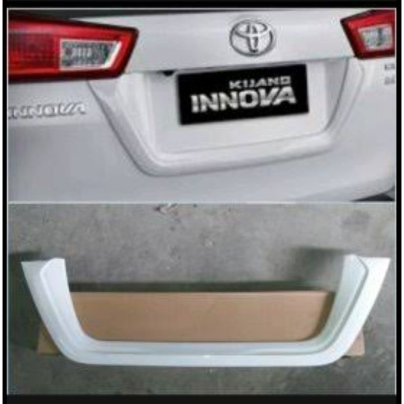 ornament tatakan plat nomor innova reborn original