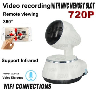 Smart Camera Wifi V380 Q6 HD1080P Wireless Mini IP CCTV Phone Audio