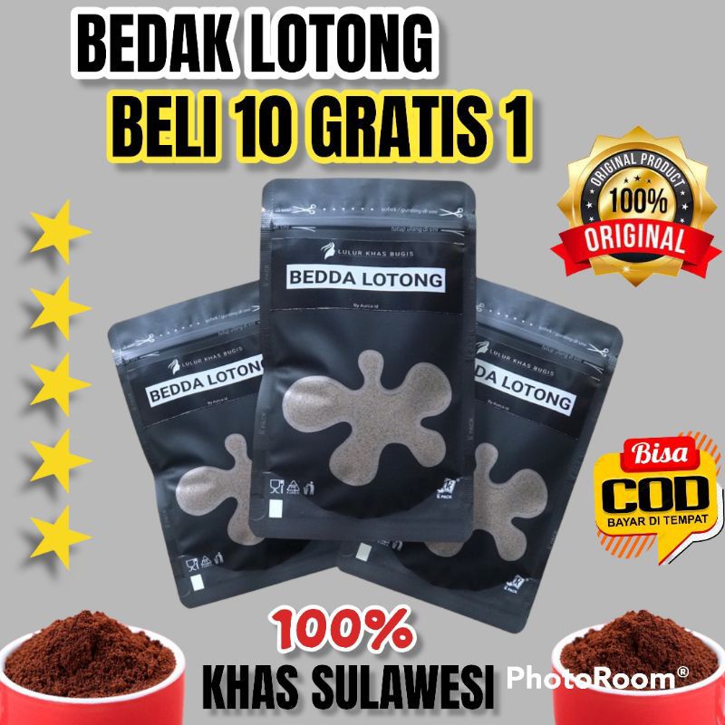 Bedak Lotong Khas Bugis 100% Ori