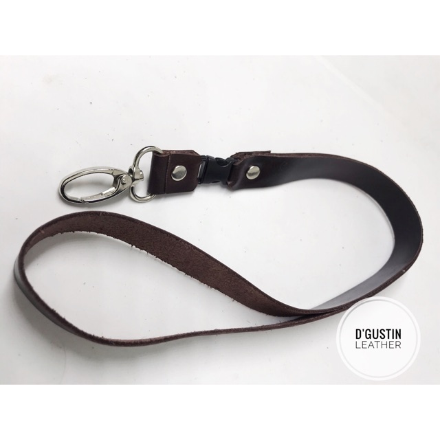

Lanyard , tali vapor/ id card kulit handmade