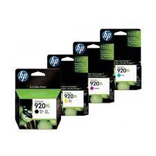 TINTA HP CARTRIDGE 920XL BLACK & 920XL COLOUR ORIGINAL FOR PRINTER SERIES HP OFFICEJET 6000/6500/700